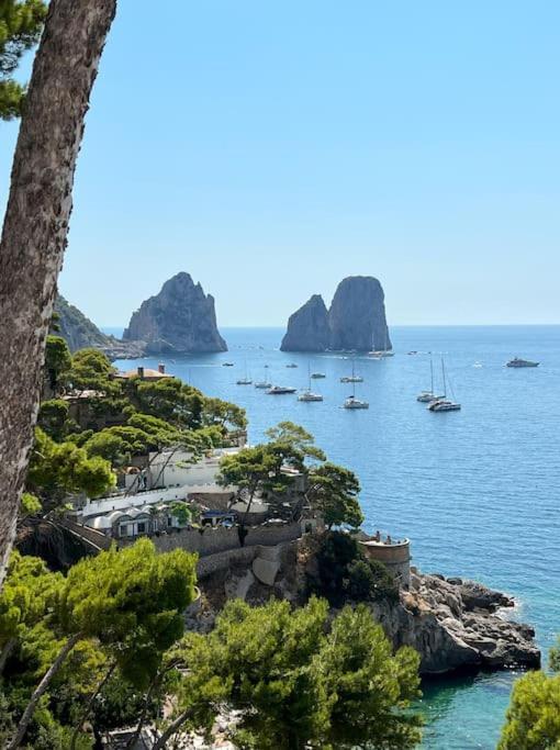 Exceptionnel Pieds Dans L'Eau Villa Capri Dış mekan fotoğraf